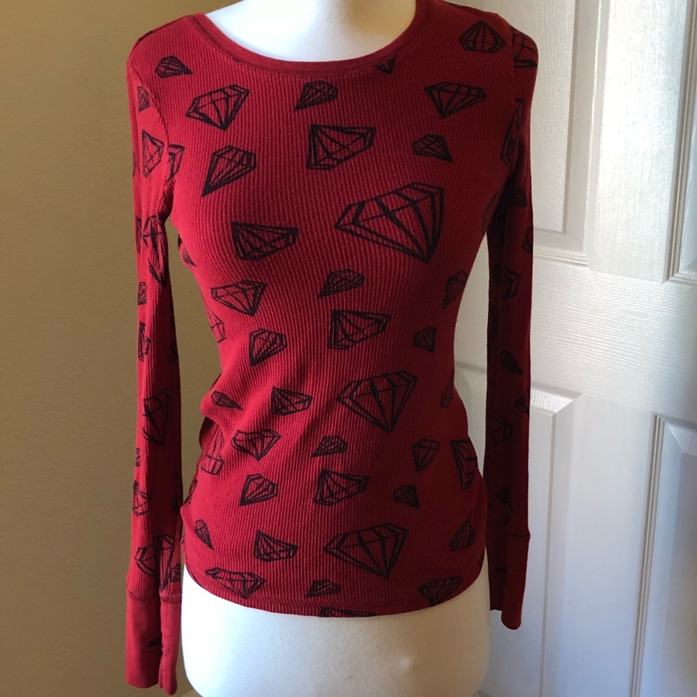 Diamond print shirt